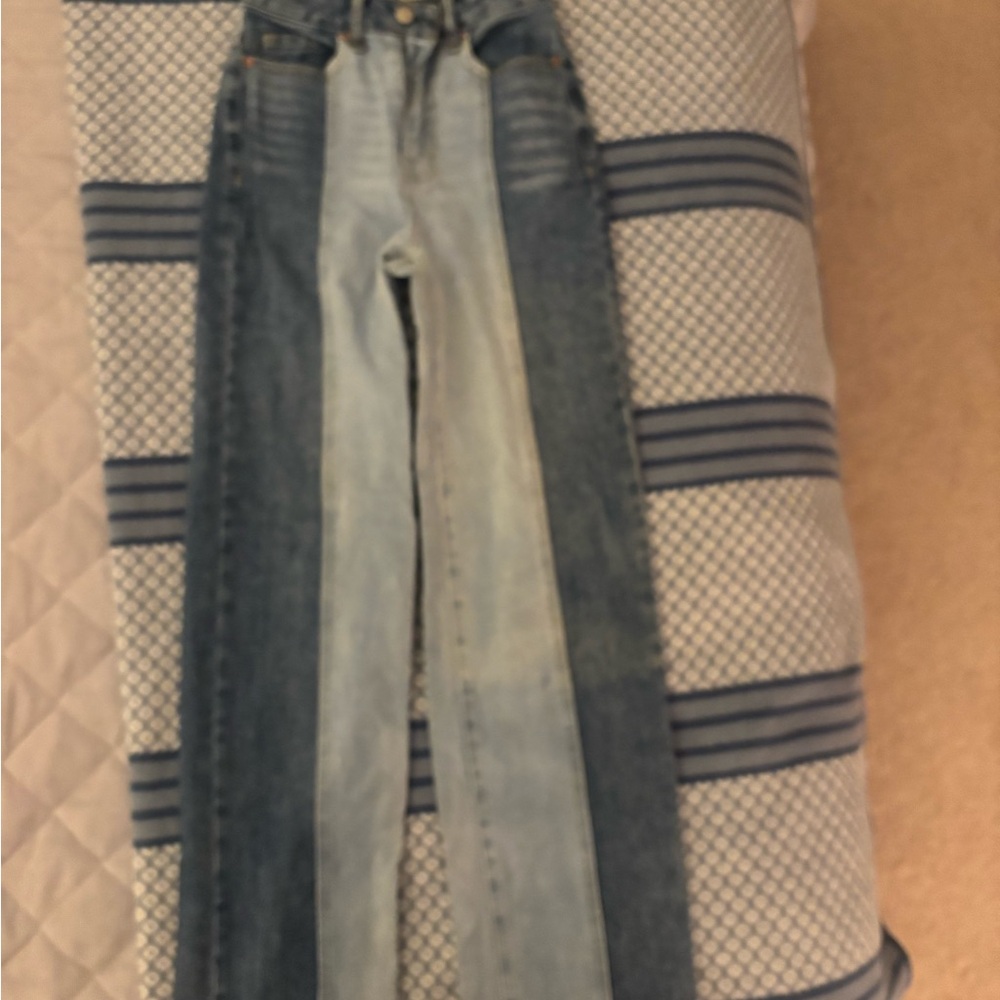 PacSunTwo-Tone 90 boyfriend jeans XXS